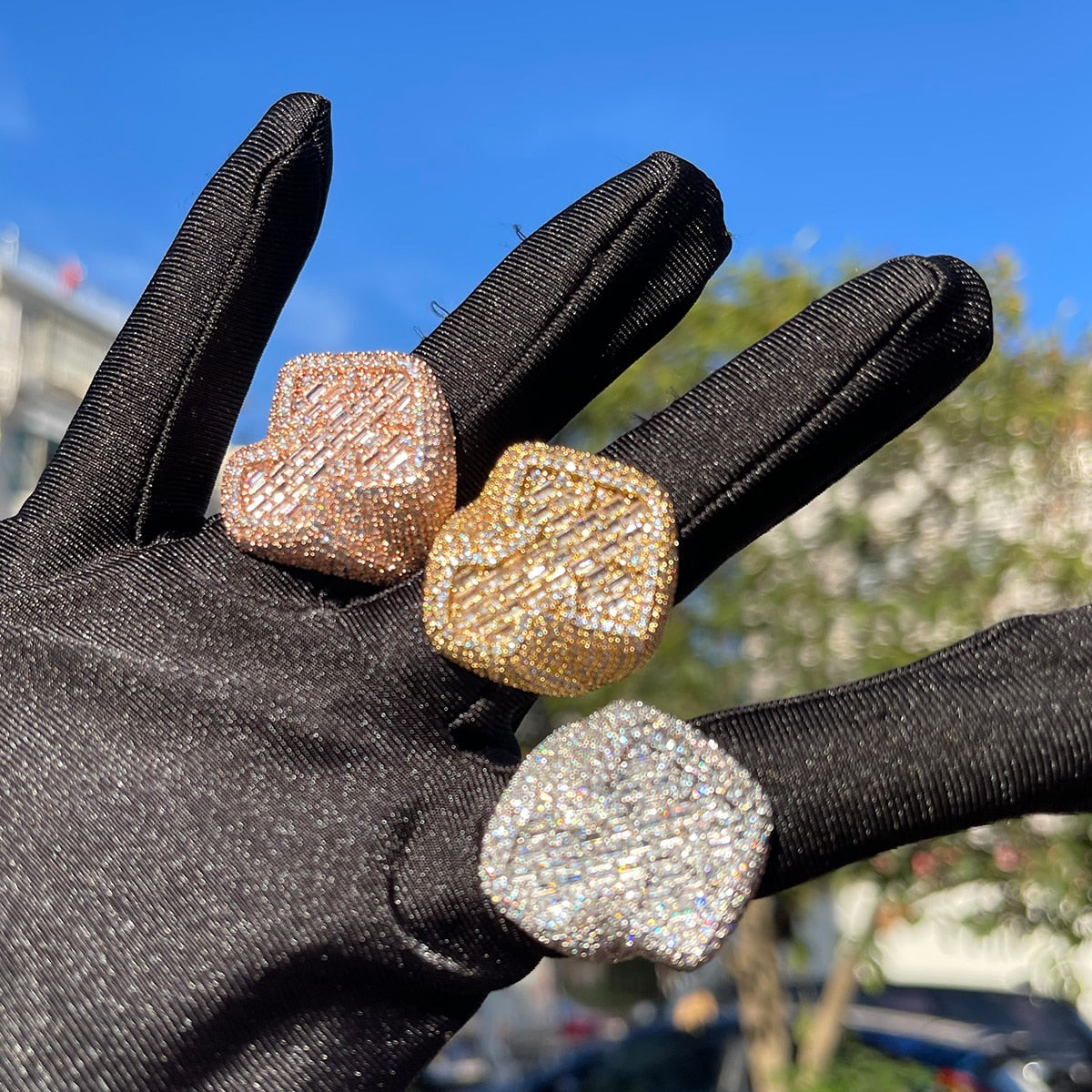 BHG's Glorious Baguette Cross Rings Collection